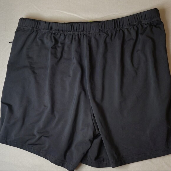 Jed North Shorts Men Sz Large Gray Bodybuilding Lifting Workout Gym Running Zip - Picture 5 of 6